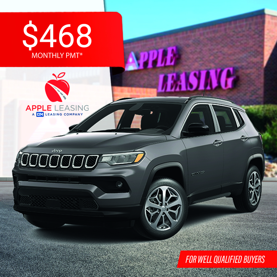 2024 Jeep Compass Sport 4x4 with Active Lane Management, 8.4” Touchscreen