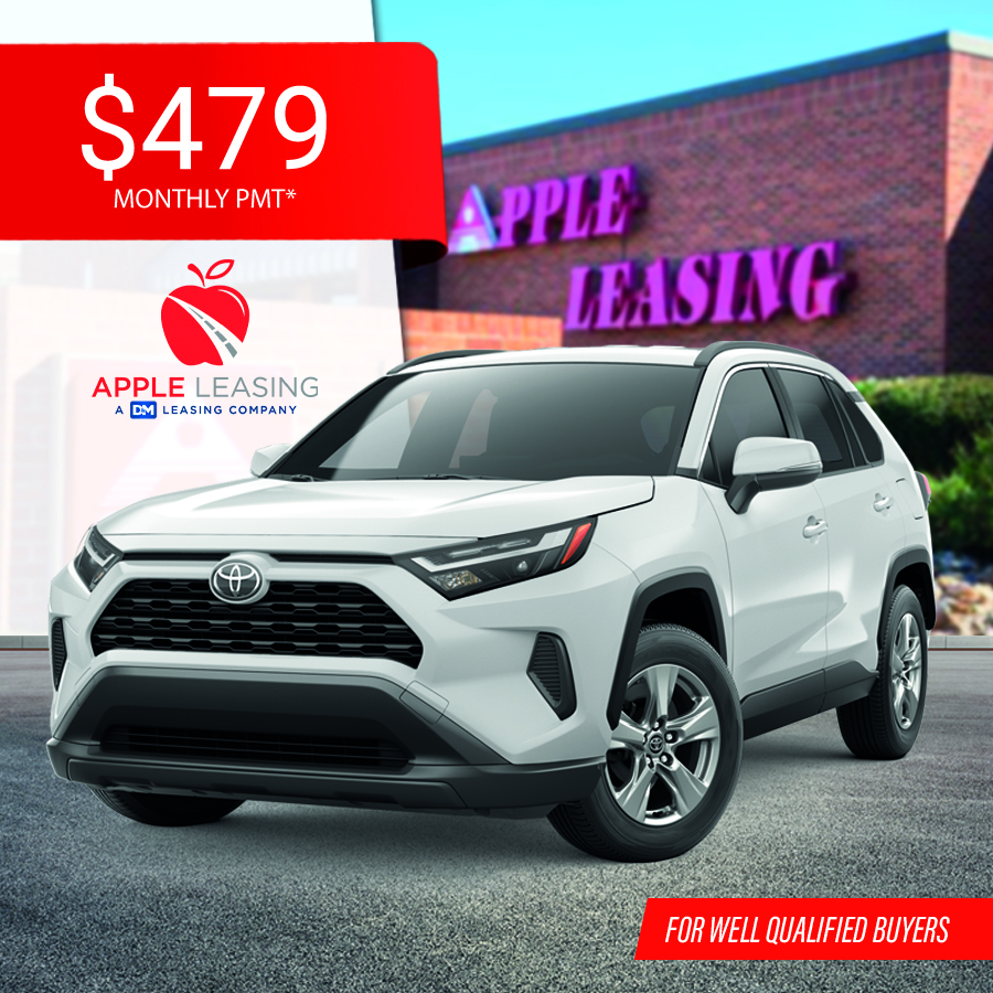 2025 Toyota Rav4 XLE with Blackout Package, 8” Touchscreen